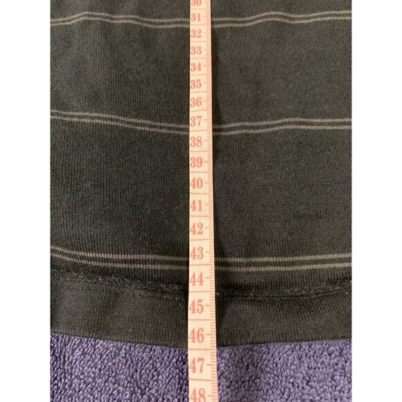 Nike black and grey Striped Cropped Long sleeve Thick Cotton Crew Neck Women XS - Picture 8 of 8